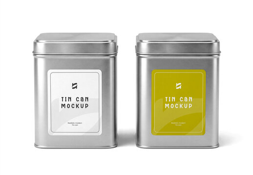 Tin Can Mockup