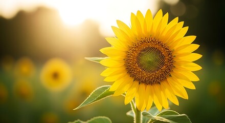 Obraz premium Sunflower in the garden
