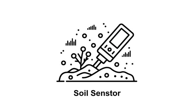 Soil sensor technology for environmental monitoring.