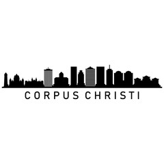 Fototapeta premium Skyline Corpus Christi