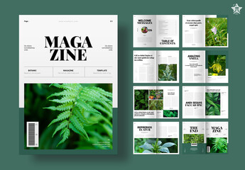 Simple Magazine Template
