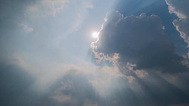  time lapse video of the movement of clouds and the sun during sunset is a truly beautiful natural phenomenon.