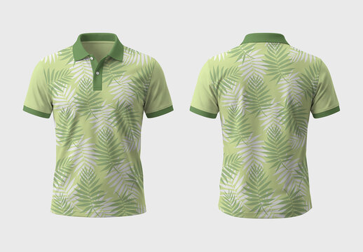 Minimal Polo T Shirt Design Layout
