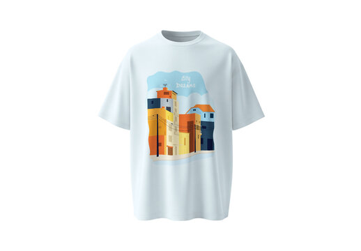 Drop Shoulder T-shirt Design