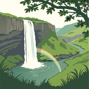 Crystal Waterfall Dream