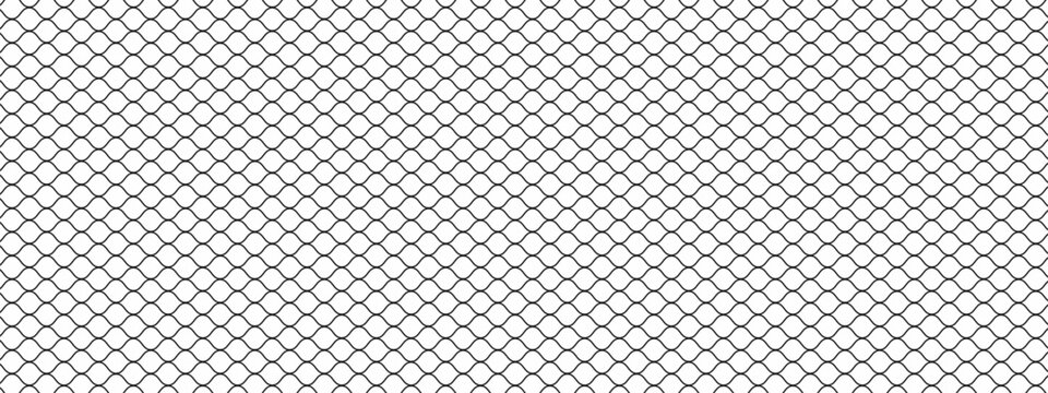 Mosquito wire window mesh seamless pattern in PVC. Protecting doorways from flies and other flying insects. Vector background.