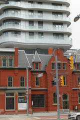 Naklejka premium historic 1859 Palace Street School transformed into a heritage 