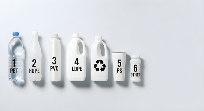 Plastic Recycling Codes Explained PET HDPE PVC LDPE PS Other Bottles Containers