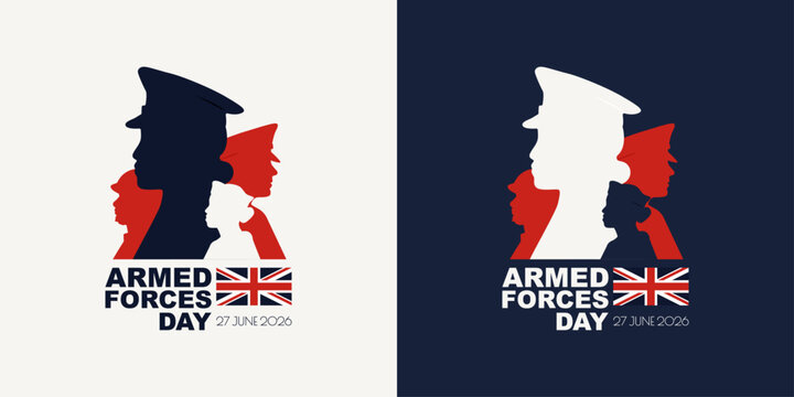 Armed Forces Day card set.
