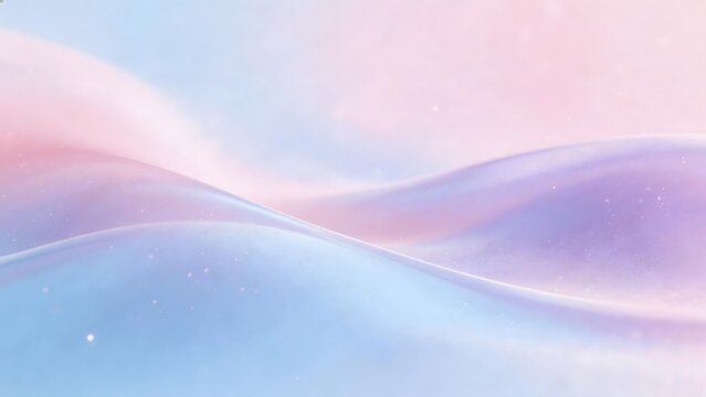 Soft pastel abstract wave design