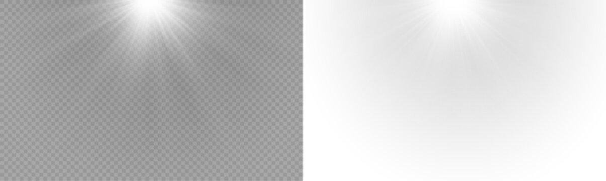 PNG transparent sunlight special lens flare light effect. Stock royalty free PNG image