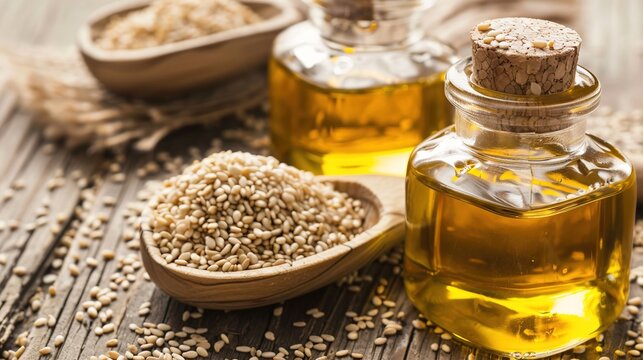 Discover the Rich Aroma and Nutrition of Sesame Oil &ndash; Traditional Flavorful Oil for Cooking, Seasoning and Health Care