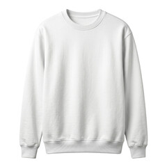 Blank white crew neck sweatshirt mockup © BTG