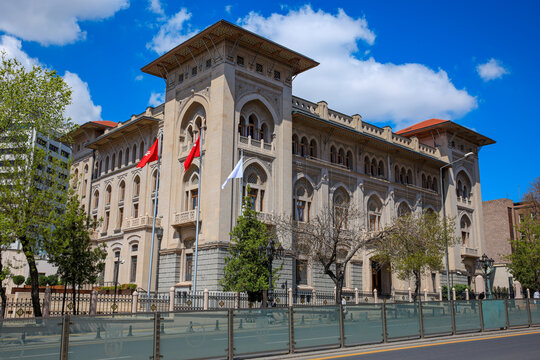 Ziraat Bank's headquarters building is in Ankara