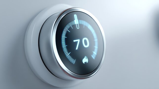 Heater thermostat temperature energy heating cost increase electricity gas bill control home climate power consumption global crisis inflation expense efficiency regulation system technology