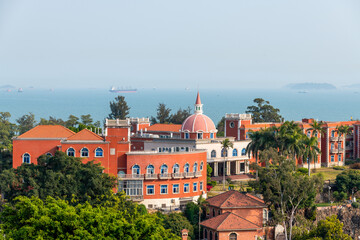 Fototapeta premium The Scenery of Gulangyu Island, Xiamen City, Fujian Province, China