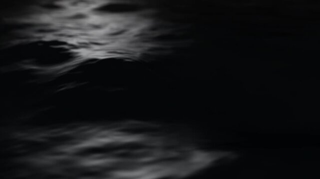 Cinematic Black Sea Waves Loop Subtle Reflective Motion