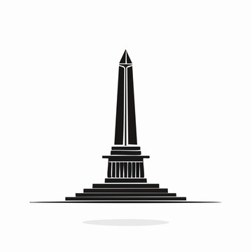 Monumen Nasional (Monas) Silhouette
