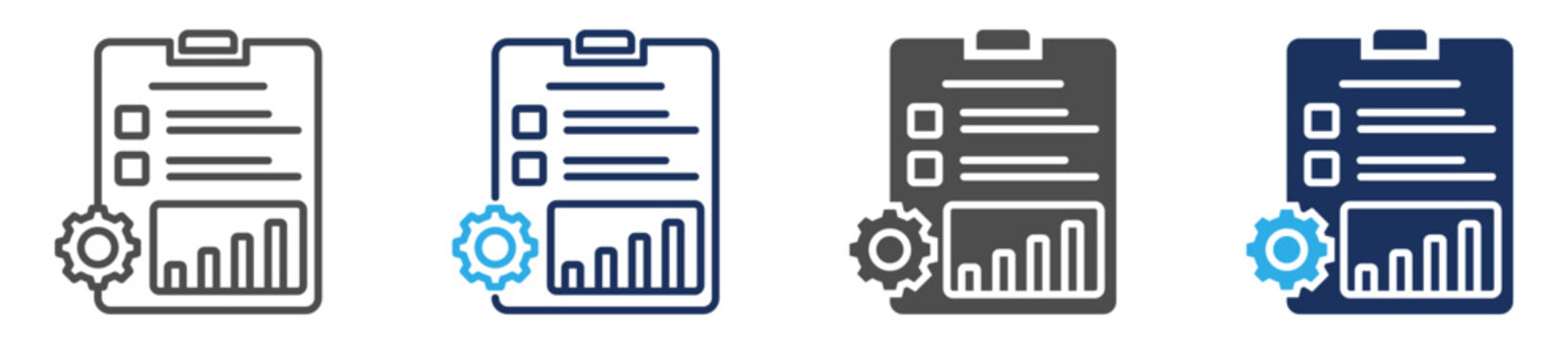 project icon set multi concept