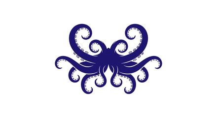 Detailed illustration of an octopus tentacles. © Supar