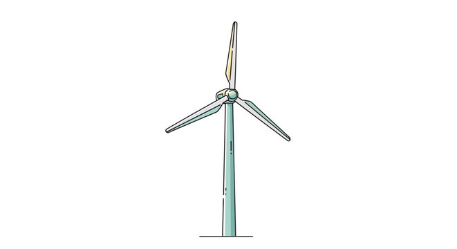 Wind turbine renewable energy generator.