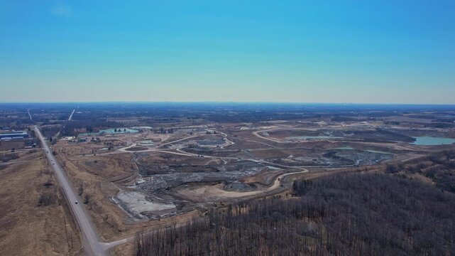 Deep underground development and excavation of rear earth critical minerals for Artificial intelligence AI, EVs and hyperscale data centres clouds semiconductor fabrication fab.