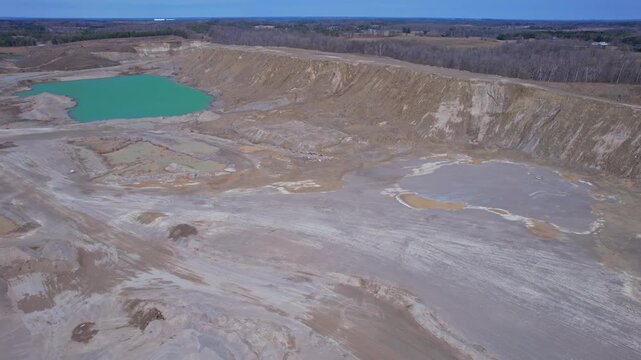 Deep underground development and excavation of rear earth critical minerals for Artificial intelligence AI, EVs and hyperscale data centres clouds semiconductor fabrication fab.