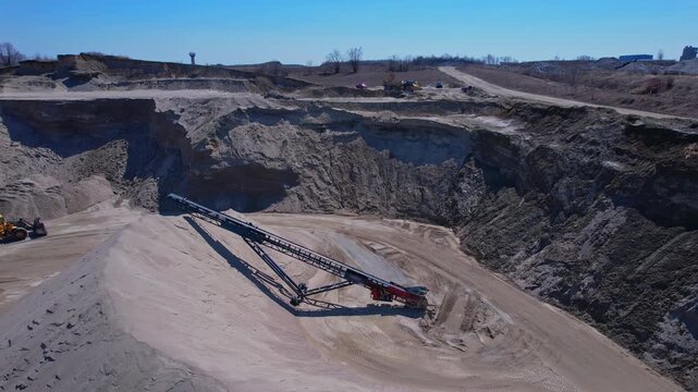 Deep underground development and excavation of rear earth critical minerals for Artificial intelligence AI, EVs and hyperscale data centres clouds semiconductor fabrication fab.
