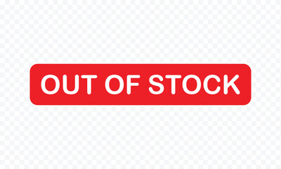 Out of stock stamp red rubber stamp on white background. out of stock stamp sign. out of stock stamp. out of stock sign. vector Illustration . EPS 10 . © Micro  Vector Market