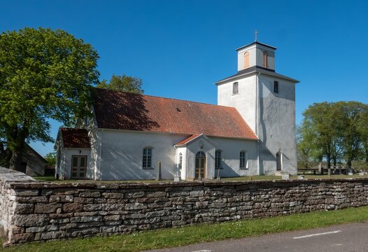 The church in As village on southern Oland, Sweden.