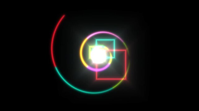 Fibonacci Spiral Golden Ratio Sacred Geometry Alpha Overlay