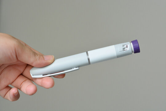  Weight Loss Injection Pen, Medical Treatment and Healthcare Copcept.