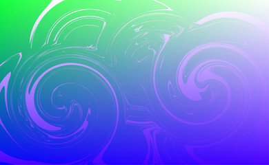Fototapeta premium Panoramic high-speed technology concept, light abstract background. An illustration of speed motion on a road. An abstract background with neon glows of purple and blue. 