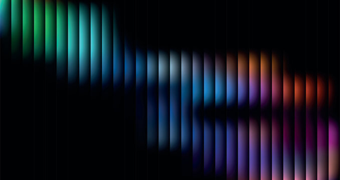 Abstract colorful gradient vertical pixelated background design
