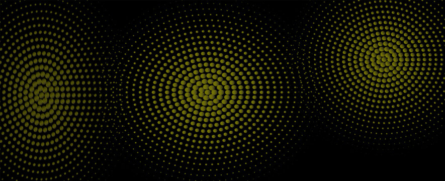 Dot pattern seamless background. Polka dot pattern yellow template Monochrome dotted texture modern seamless
