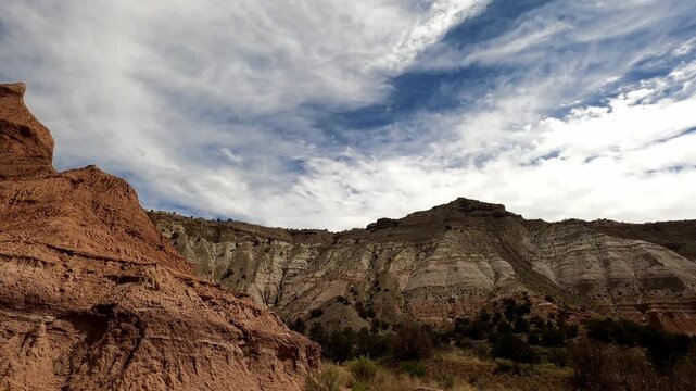 Utah 0387 Kodachrome Basin monolithic stone spires sandstone spires and columns called sand pipes or clastic dikes