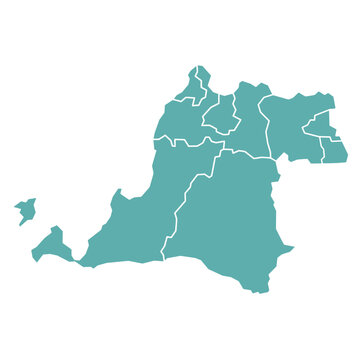 Banten Province Map, Banten Indonesia