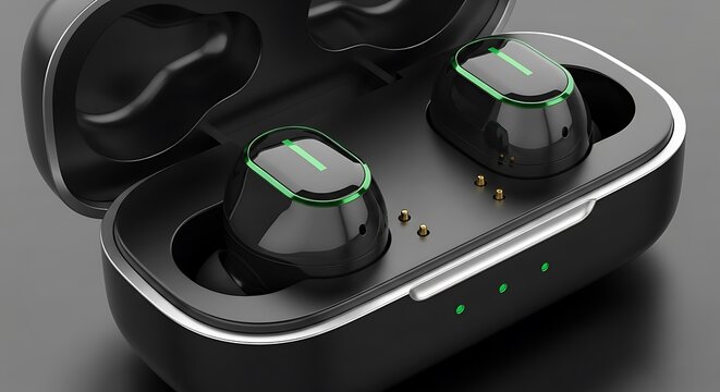 Razer hammerhead hyperspeed wireless gaming earbuds in charging case