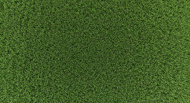 Green artificial turf texture background for sports field, close up of synthetic grass surface for soccer, football or golf pitch, natural carpet pattern with fine texture for landscaping background