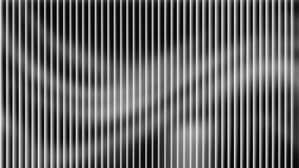 Obraz premium Abstract background with a soft glowing white light leak on a dark, grainy texture. noise background