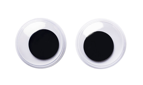 Googly eyes staring, adding animated character to projects