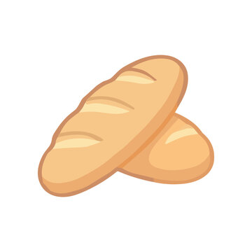 Two Loaves of Fresh Baked Bread.