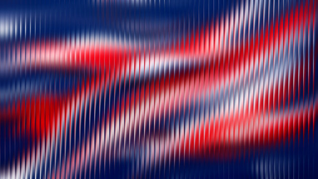 Abstract red white and blue waves symbolizing freedom during Memorial Day 4th of July Labour Day celebrations