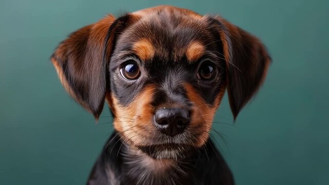 portrait of a small dog