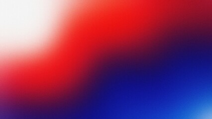 Abstract red and blue gradient background during patriotic holidays like Memorial Day 4th of July and Labor Day © CreativeArtnest