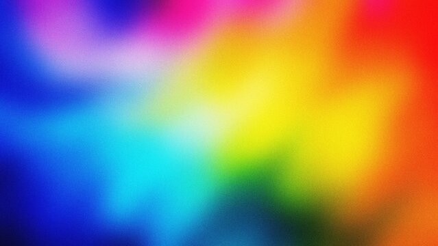 Abstract rainbow gradient background with soft bokeh effects for Pride Month celebration and LGBTQ+ awareness campaigns