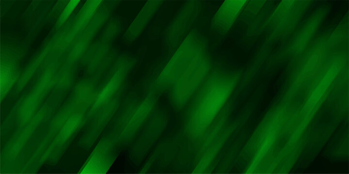 Abstract diagonal green streaks with soft focus and blurred motion effect creating a dynamic and energetic background texture for digital design and futuristic concepts