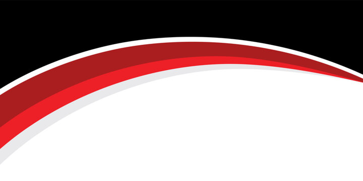 abstract red and blak business banner background with dynamic curves composition modern desain vector illustration eps10 bener poster