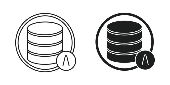 Comparison of unencrypted and encrypted data storage systems with visual indicators