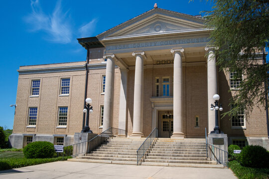 Historic York County Courthouse in South Carolina